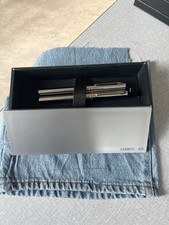 cerruti 1881 Impressive Fountain Gold Ring Magnetic Box Ink Cartige Pen 