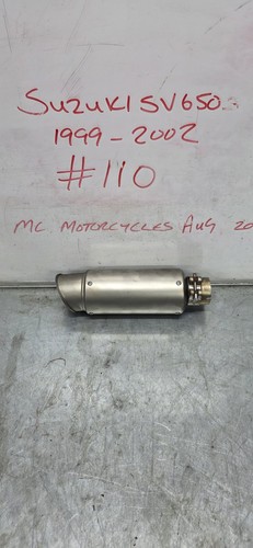 Suzuki sv650 slip exhaust - sv650, on