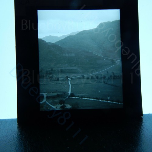 Mountain pass and valley