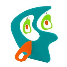 Retro Boomerang Earrings +