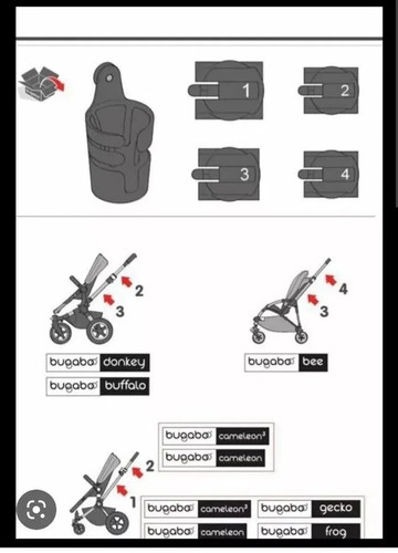 Bugaboo fox underbasket - ,