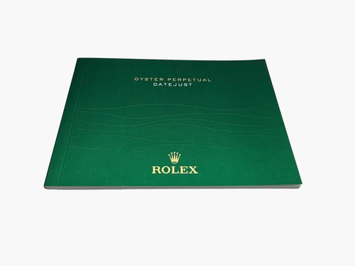 Rolex datejust booklet - booklet, –