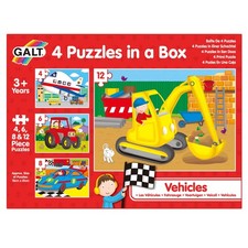 Galt Toys, 4 Puzzles in a Box