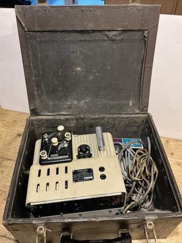 Vintage projector and - and, editor