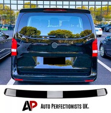 Mercedes V Class Vito Viano W447 MK3 Gloss Black Rear Roof Spoiler Wing 14-22