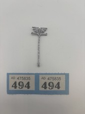 Krell Banner Pole Metal Spares Vampire Counts Warhammer Fantasy Old World OOP