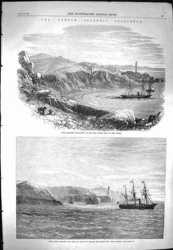 Original old antique print - antique,