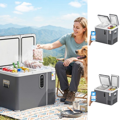 Compressor car fridge dual - car, fridge,