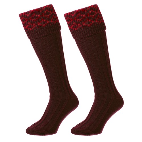 Bisley shooting socks - bisley, pattern