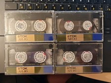 4x tdk cassette tape Type I 3x