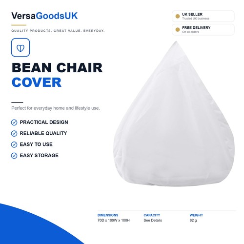 Bean chair cover large adult - cover,,