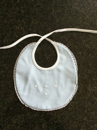 Baby cotton lace bib - , in