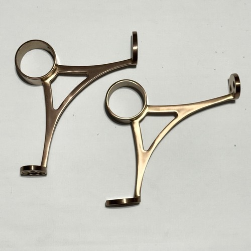 Bronze plated bar foot rail - foot,
