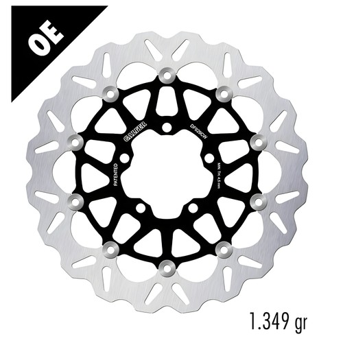 Brake disc galfer df929cw - brake,