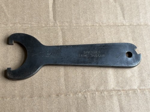 Vintage lewis 303 gun spanner - vintage,