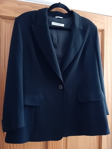 Marina rinaldi black pinstripe - rinaldi,