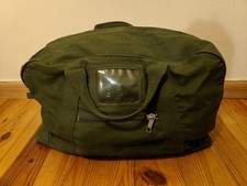 Vintage Green Army Canvas Bag