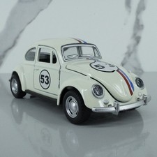 Volkswagen Beetle Herbie 1:36 Scale Diecast Model Retro Classic Vintage Car Gift