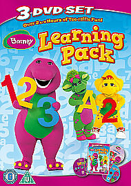 Barney learning pack dvd - barney:,