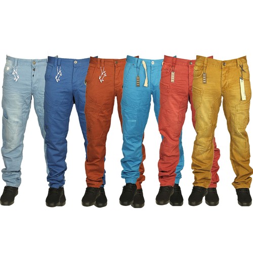 Mens trousers tapered fit - trousers,