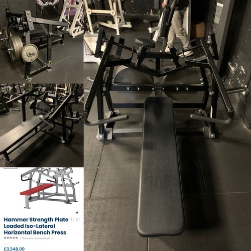 Chest press flat hammer - flat,