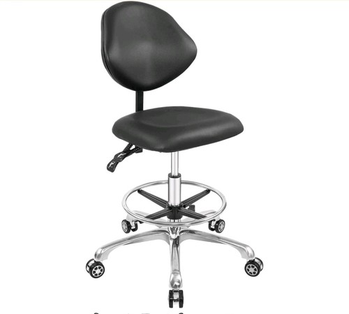 Saddle stool rolling chair - rolling,