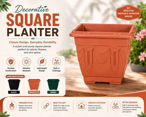 Venetian style square plastic - venetian,