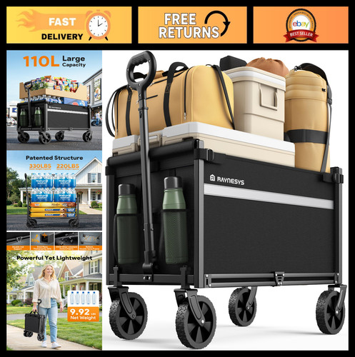 Foldable collapsible wagon - collapsible,