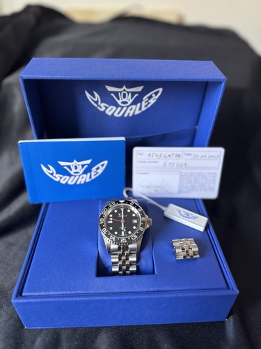 Squale 1545 gmt black atm - 30,