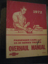 1972 Chevrolet Passenger Car &