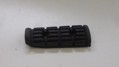 Rear footrest rubber - rear,