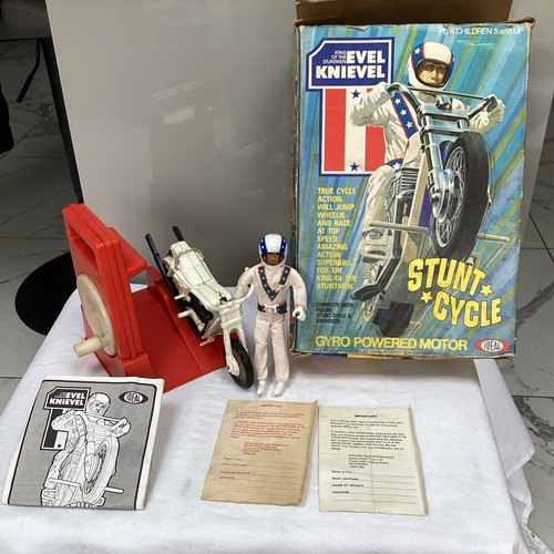 Vintage evel knievel stunt - vintage,