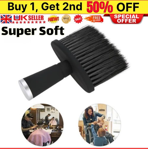 Salon barber neck face - neck, duster