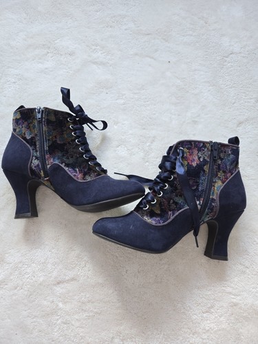 Ruby shoo bailey navy ankle - navy,