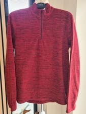 Mens Red Quechua Ski Fleece Size S