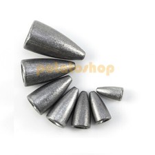 10/50pcs Carp Fishing Bullet