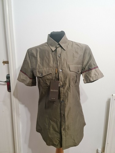 Gucci ladies khaki - shirt, size