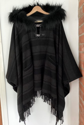 Zara brown black wool - brown/black,