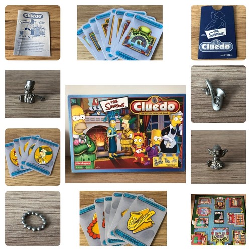The simpsons cluedo - the,