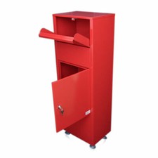 12 METZ Large Red Letter Box Post Box Mail Letterbox Drop tall PARCEL Box