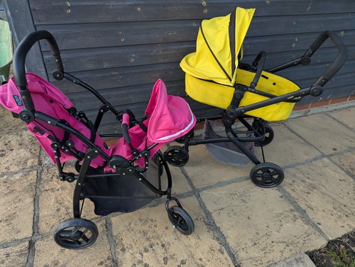Britax duo twins dolls - britax, pram