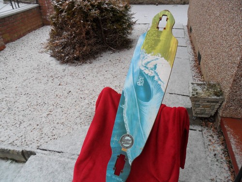 Longboard deck animal - longboard, (
