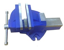 6" Bench Vice Fixed Base Metal