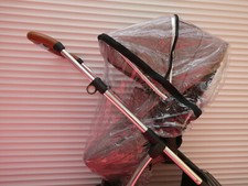 New RAINCOVER PVC Zipped fits Silver Cross Surf 1,2,3 Pushchair Pram Stroller