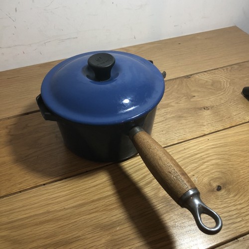 Creuset blue saucepan - blue, saucepan/milk