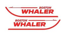 Set of 2 Decals fits Boston