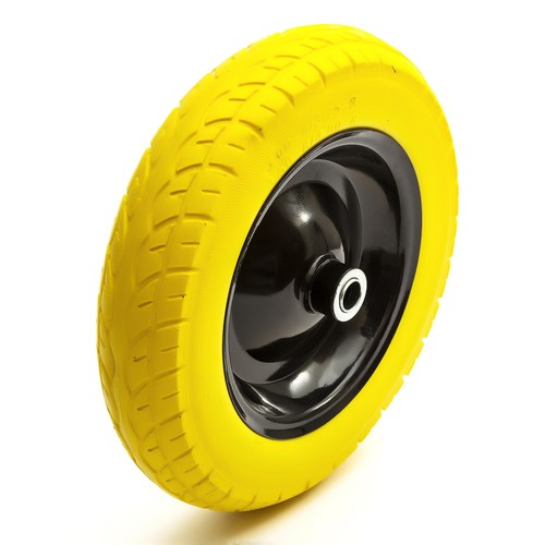 Metal wheelbarrow wheel - pu,