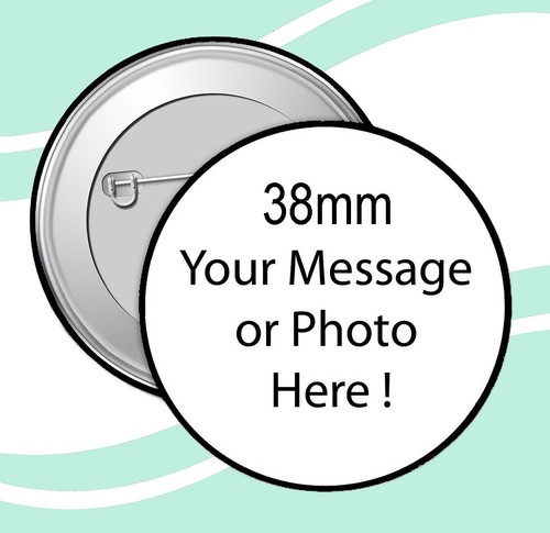 Custom made personalised pin - personalised,