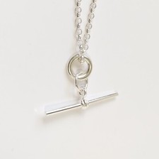 1 x Sterling Silver Solid T