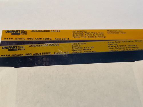 Austin ambassador range parts - austin,